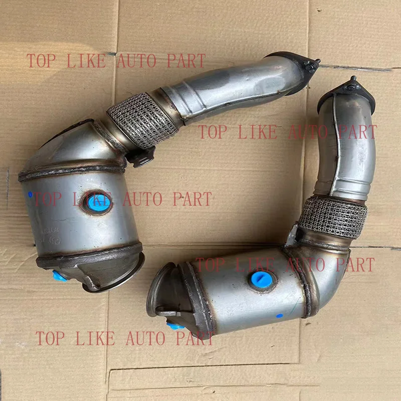 

1PCS BRAND NEW Suitable for BMW X5 M X6 M M6 M5 550i 650i 750Li N63 S63 4.4T 4.0T catalytic converter exhaust purifier
