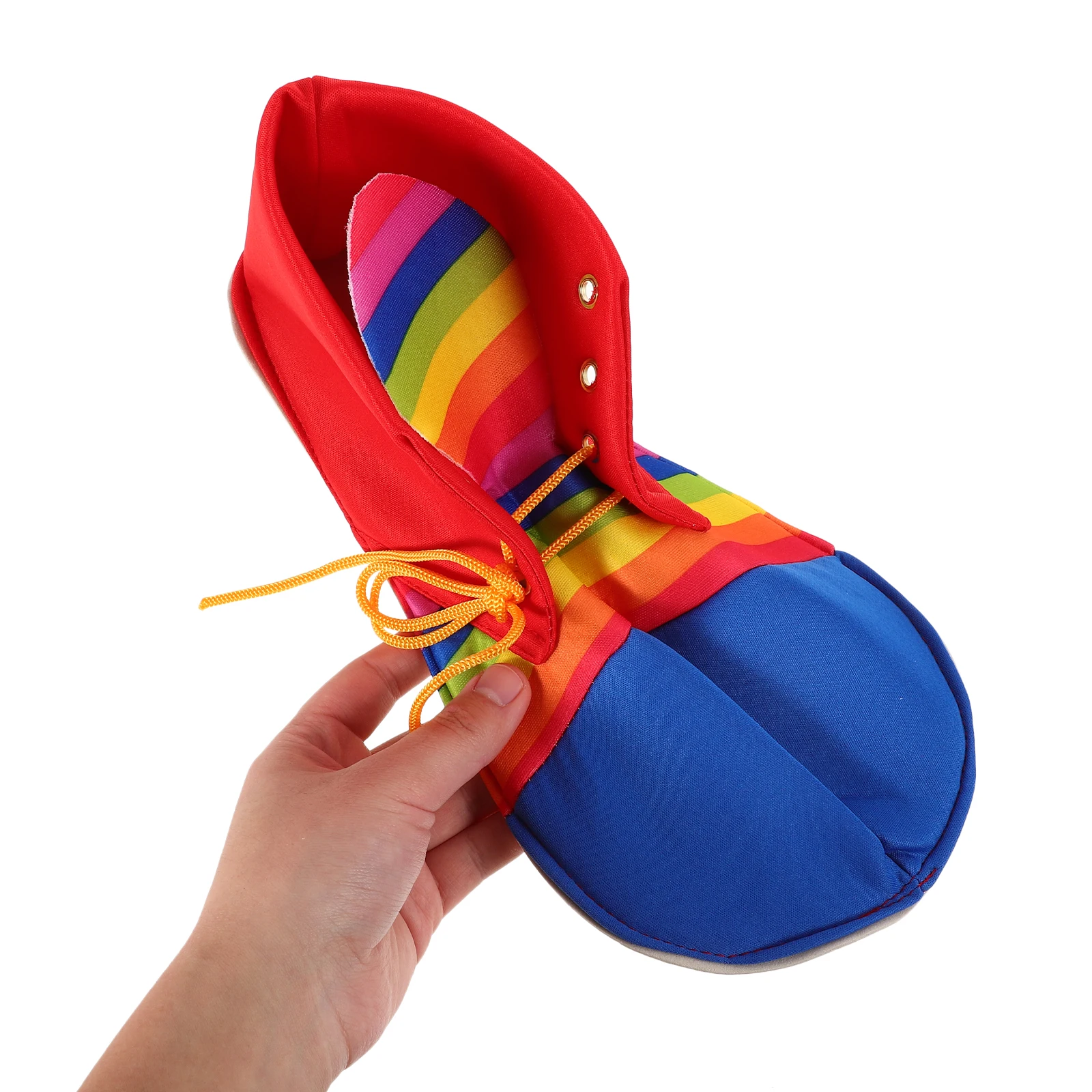 

Clown Shoes Party Unisex Event Mens Flax Costume Accessories Lightweight Comfortable Stage Show Footwear