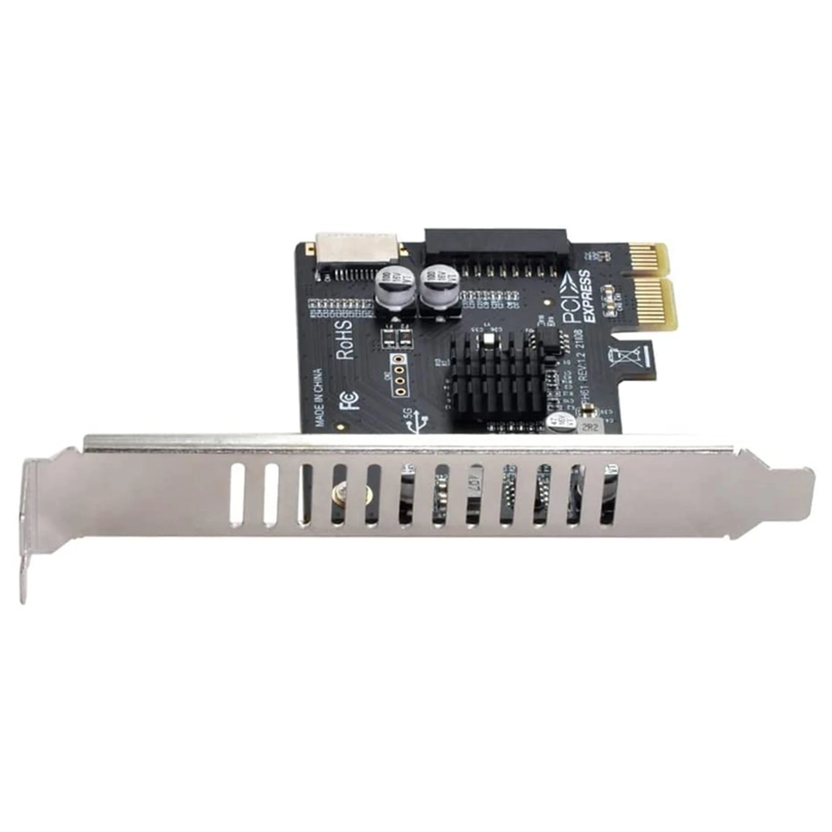 5Gbps Type-E USB 3.1 Front Panel Socket & USB 2.0 to PCI-E 1X Express Card VL805 Adapter for Motherboard