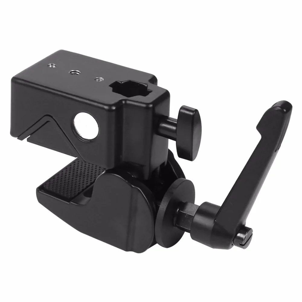 Multifunktions DSLR Kamera Befestigung Halterung Clip Foto Studio Aluminium Legierung CNC Abendessen Klemme für Canon für Nikon Stativ Zubehör – Detail 4