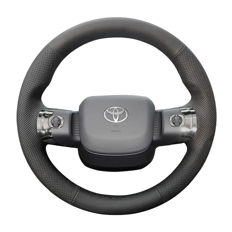 for-toyota-bz-3x-platinum-3x-hand-stitched-black-non-slip-genuine-leather-car-steering-wheel-cover