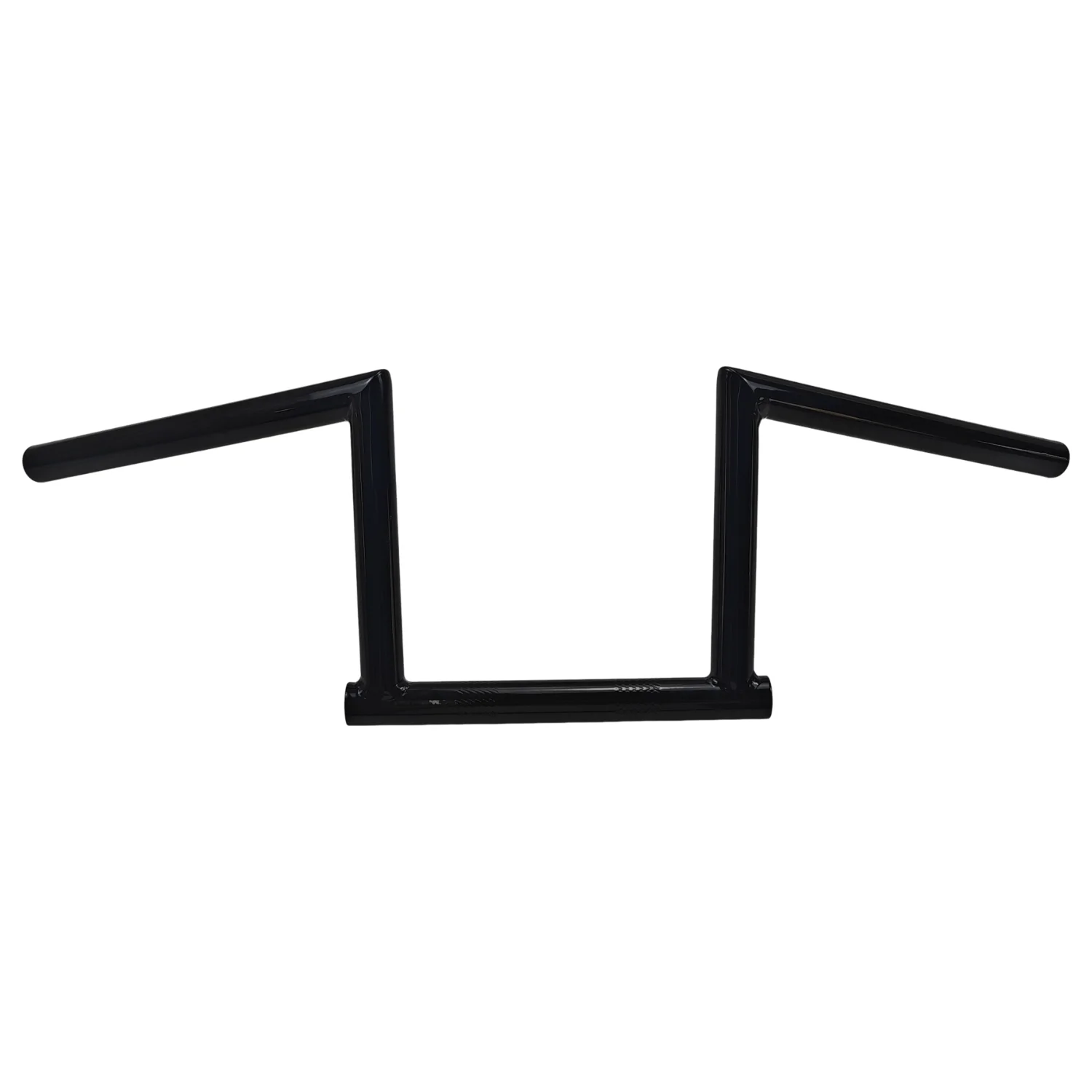 1" Black Chizeled Lo Z-Bar Handlebar 8" Rise Steel Handlebar Compatible with Harley 2007‑later XL & 2006‑2017 FXDB Motorcycles 5