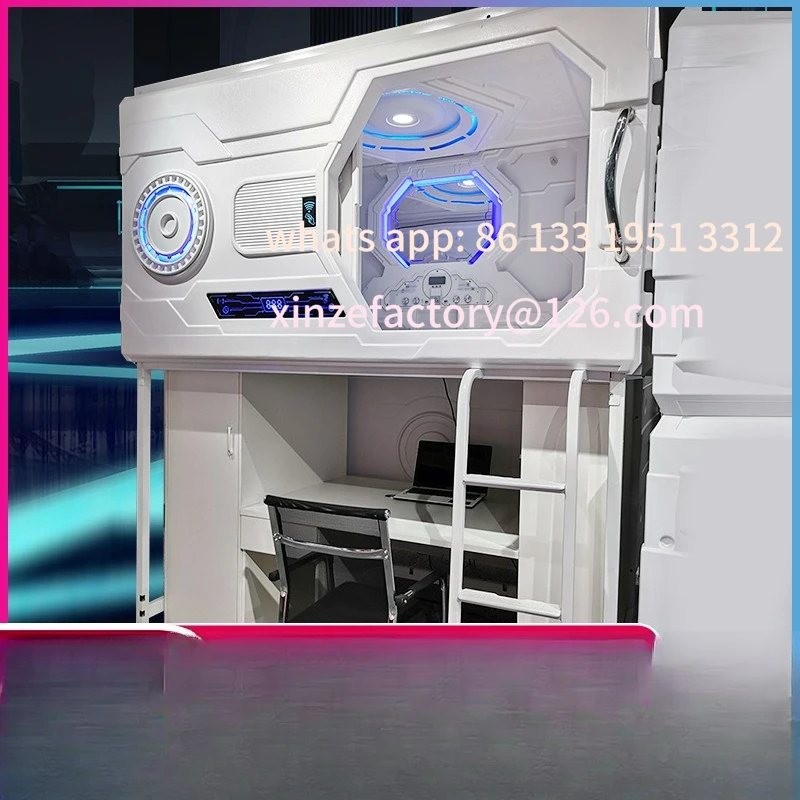 

Space capsule office model Space capsule family capsule cabin formula space bed bed bed hotel room