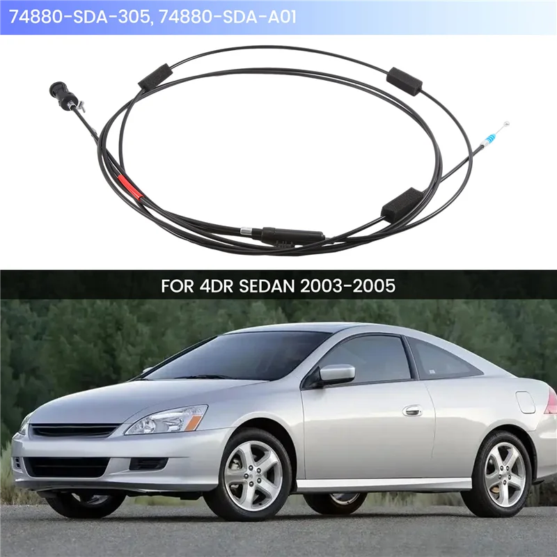 

QB-74880-SDA-305, 74880-SDA-A01 Трос открывания двери для Honda Accord 4DR Sedan 2003-2005 гг.