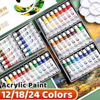 Ensemble de peinture acrylique portable Water-Verde, Art, Pi...