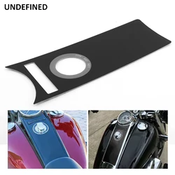 For Harley Touring All Road King Models FLHR FLHRC 2008-2024 1PC Motorcycle Dash Insert Panel Fuel Tank Dash Console Gloss Black