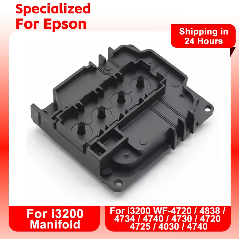 

Print head Manifold For Epson i3200 WF-4720 WF-4838 WF-4734 WF-4740 WF-4730 I3200 WF-4720 WF-4725 EC-4030 WF-4740