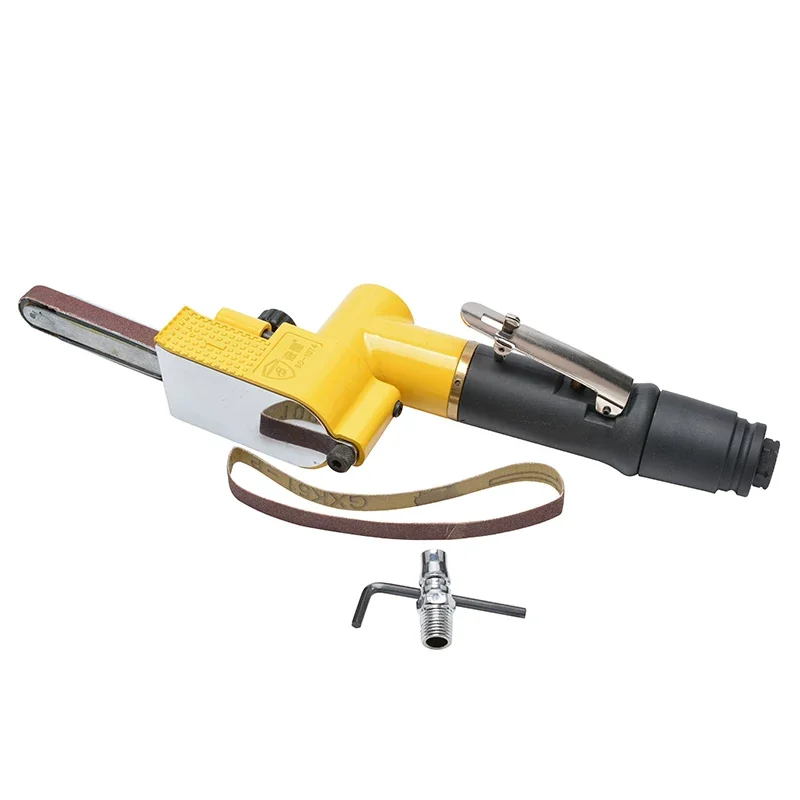 Bodun Pneumatic Belt Sander, Belt Sanding Machine, 10*330mm Belt Sander, Sanding Machine Bd-1074