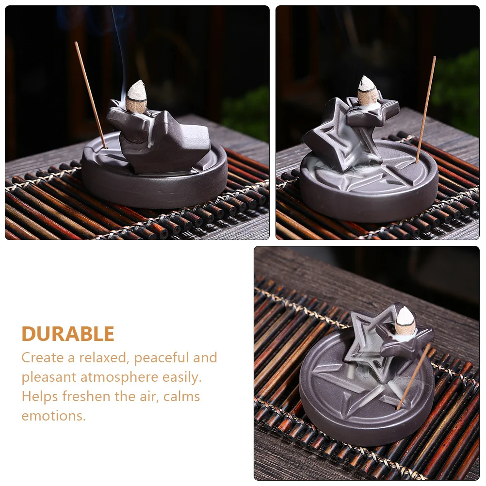 

Five-Pointed Burner Purple Sand Stress Relief Aromatherapy Bedroom Living Decor