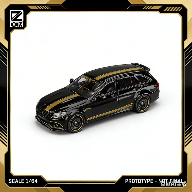 

Модель DCM 1:64 C63S AMG Coupe-Sedan-Van Edition S205 из литого сплава для статической симуляции, коллекционная фигурка для взрослых, подарок для мужчин