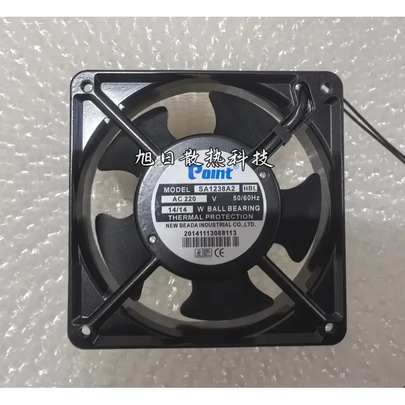 for Palnt SA1238A2 HBL AC220V 14W 12CM 12038 Industrial Cabinet Silent Cooling Fan