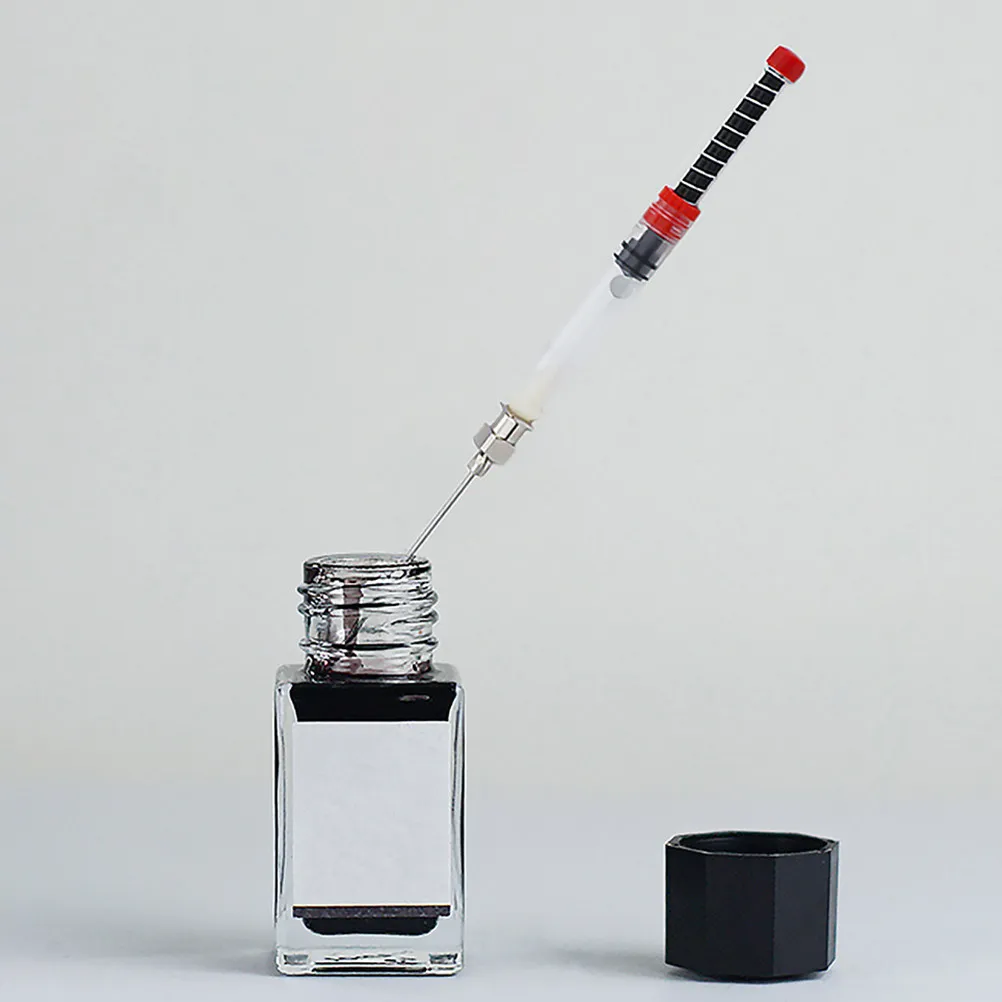 

9Pcs Ink Converter Refillable Fountain Pen Universal Compatible for 3.4mm 2.6mm Diameter Pens Calligraphy Writing Supplies