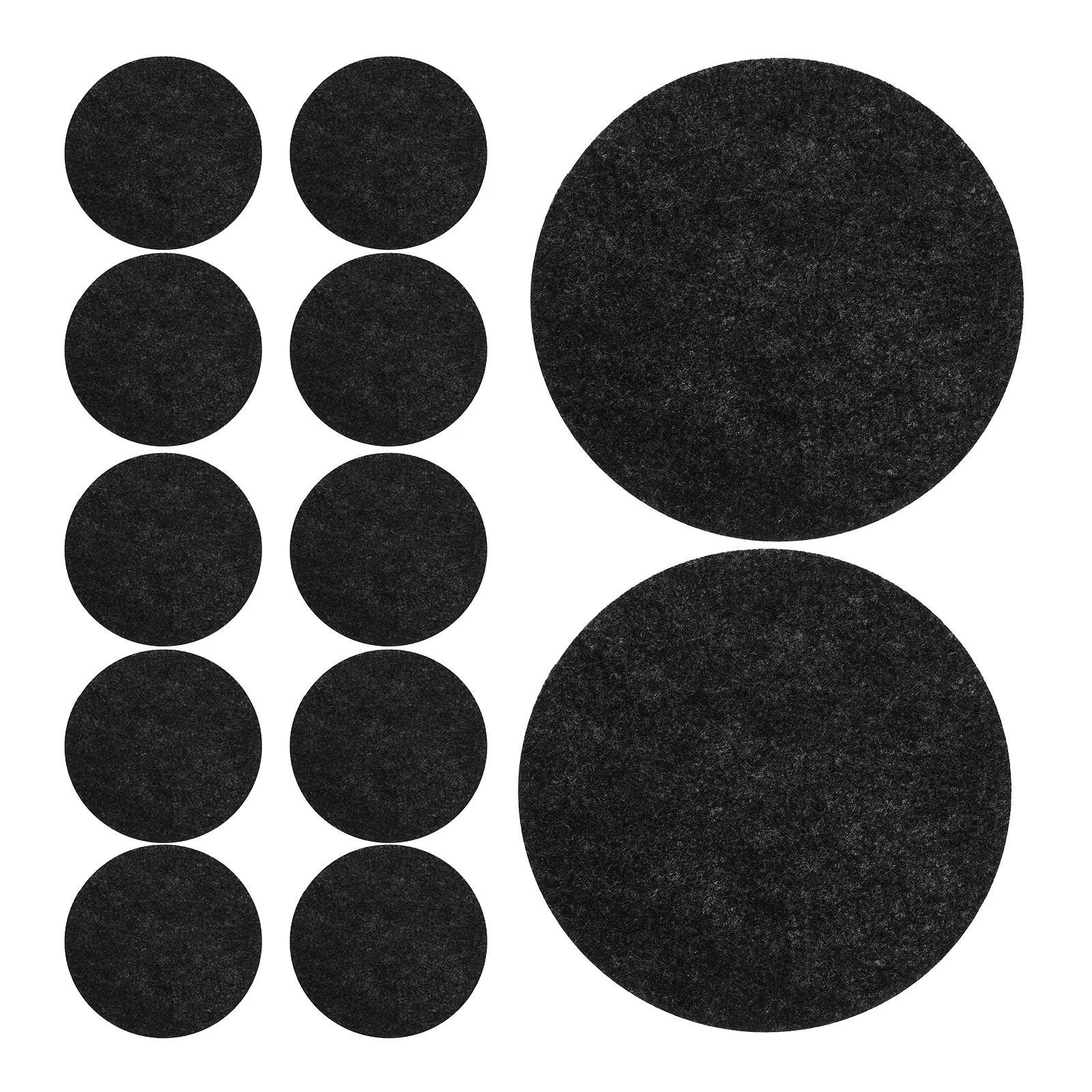 

12 Pcs Plate Separators Insulation Pad Dark Grey Pan Dividers Pan Mat Anti Slip Pot Protectors Stacking Storage