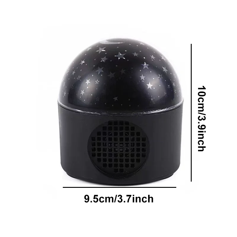Starry Sky Projector Bluetooth Player USB Plug-in LED Night Light Crystal Lamp for KTV Kids Room Lighting Atmosphere Decoration