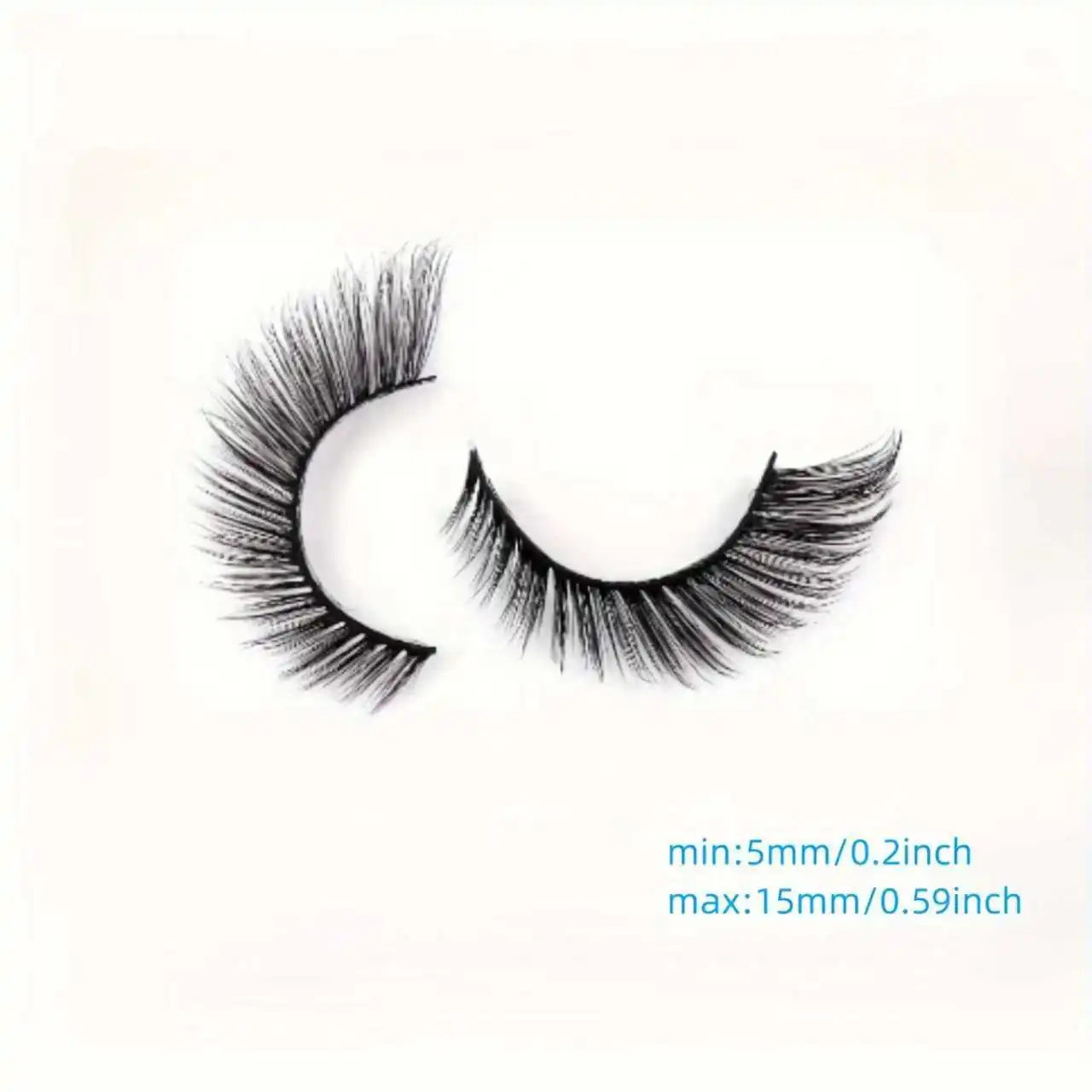 7 Par Sztucznych Rzęs Kocie Oko, Delikatne Sztuczne Rzęsy, Puszyste Rzęsy Kocie Oko, Przedłużane Sztuczne Rzęsy, Naturalny Wygląd, Idealne do Codziennego Noszenia