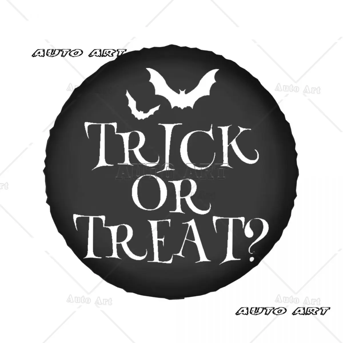 Trick R Treat Halloween Scary Sam Spare Tire Cover for Trailer Car Wheel Protector Covers 14" 15" 16" 17" Inch view 2