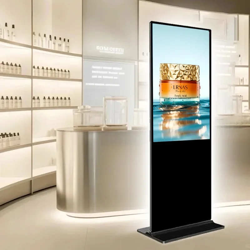 43 Inch Ultra Thin Electronic Display LCD Advertising Display Floor To Ceiling Digital Signage 3