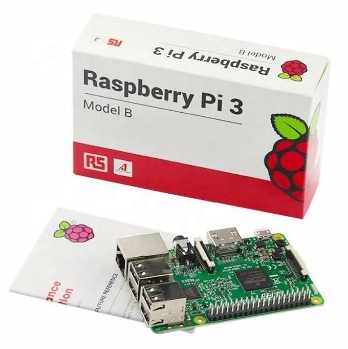 Wholesale Original Raspberry Pi 3 Model B Quad Core 1.2GHz 64 bit CPU Wifi & Blue  tooth