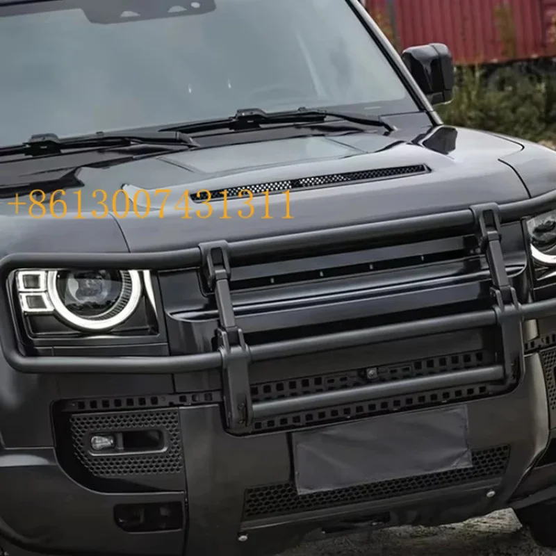 FactoryBlack Wor Off-Road Bull Bar Anti-Collision Front Bumper Modification Car Bumpers