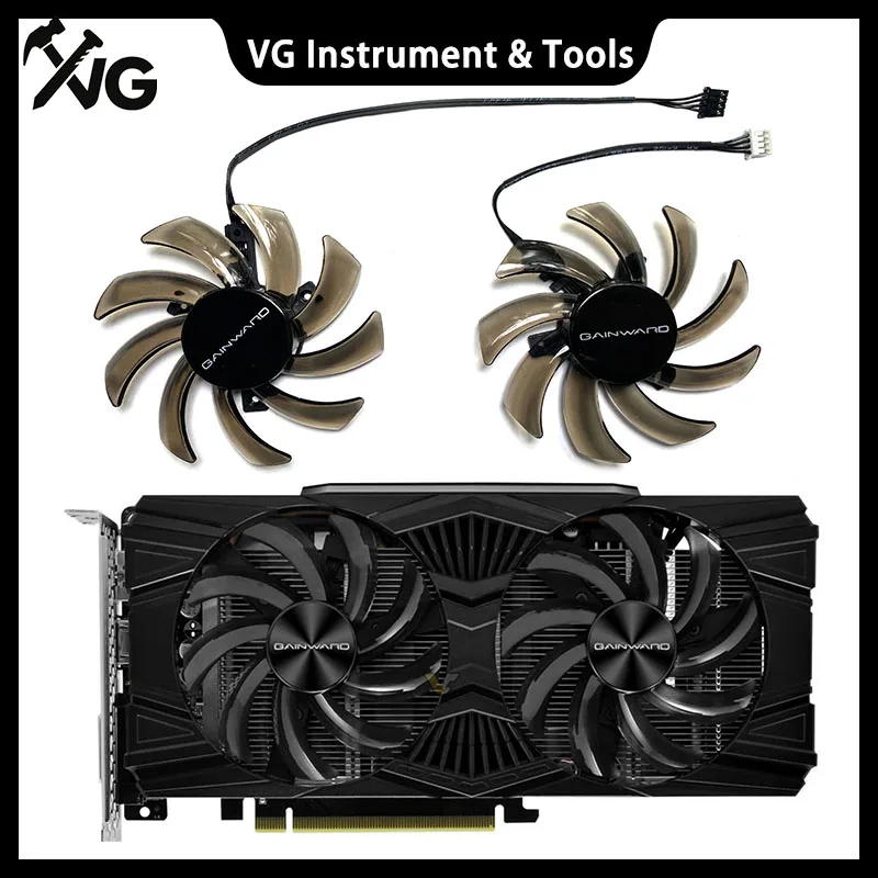 New GA91S2U For GAINWARD GeForce RTX2060 2060S 2070 GTX1660 1660ti 1660S Ghost/Storm Graphics Card Replacement Fan