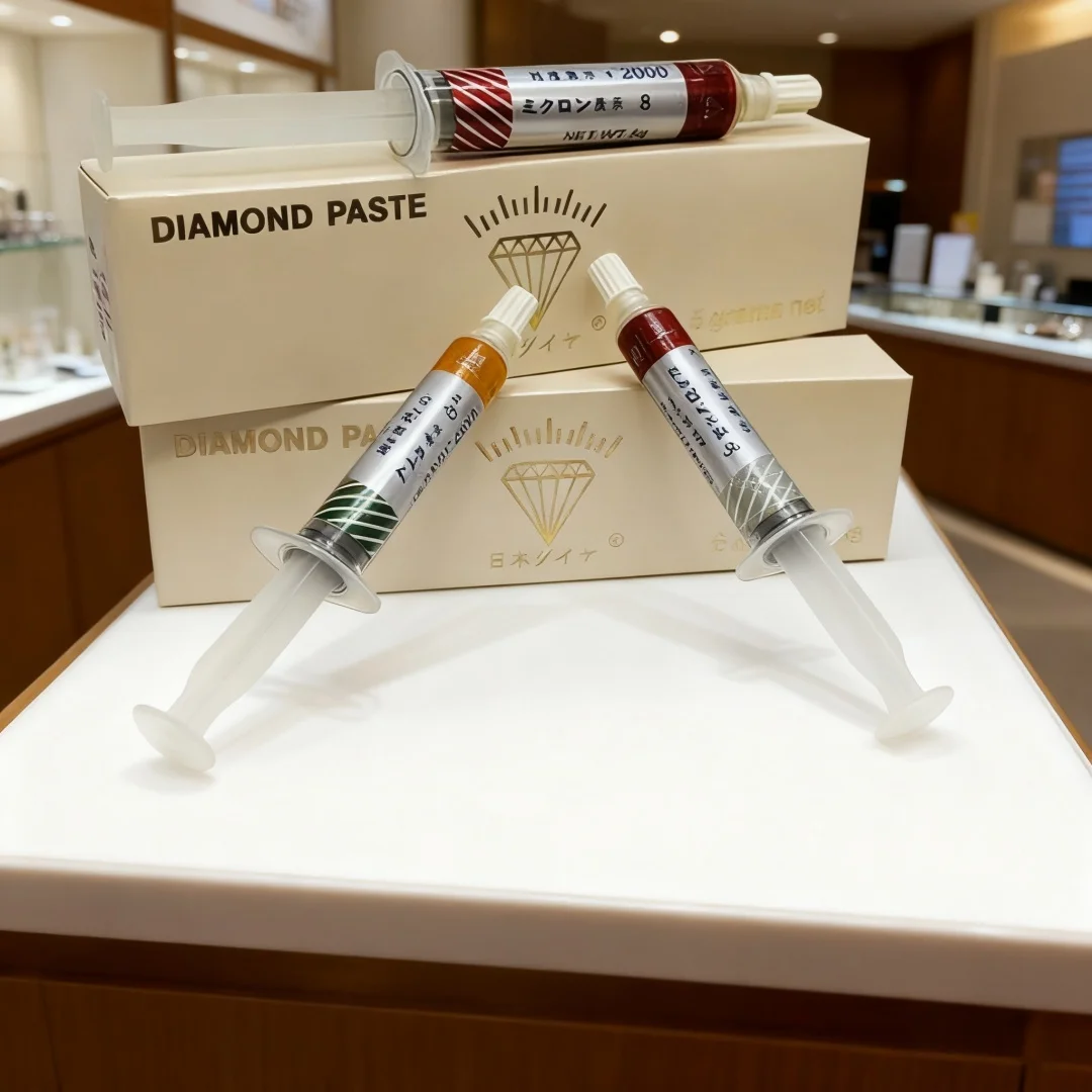 5g Diamond Compound Paste Polishing Lapping Paste Grades for Mold Die Jewelry Ceramic Jade Glass Mirror Polishing