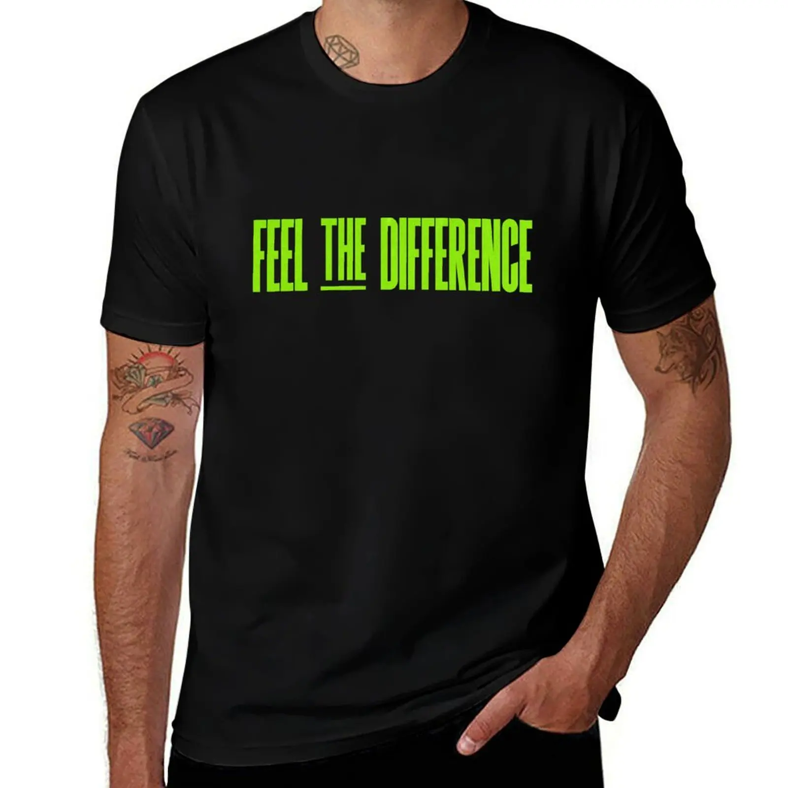 

Feel the difference - Nimax Merch T-Shirt sublime customizeds oversized plus size clothes men tshirt