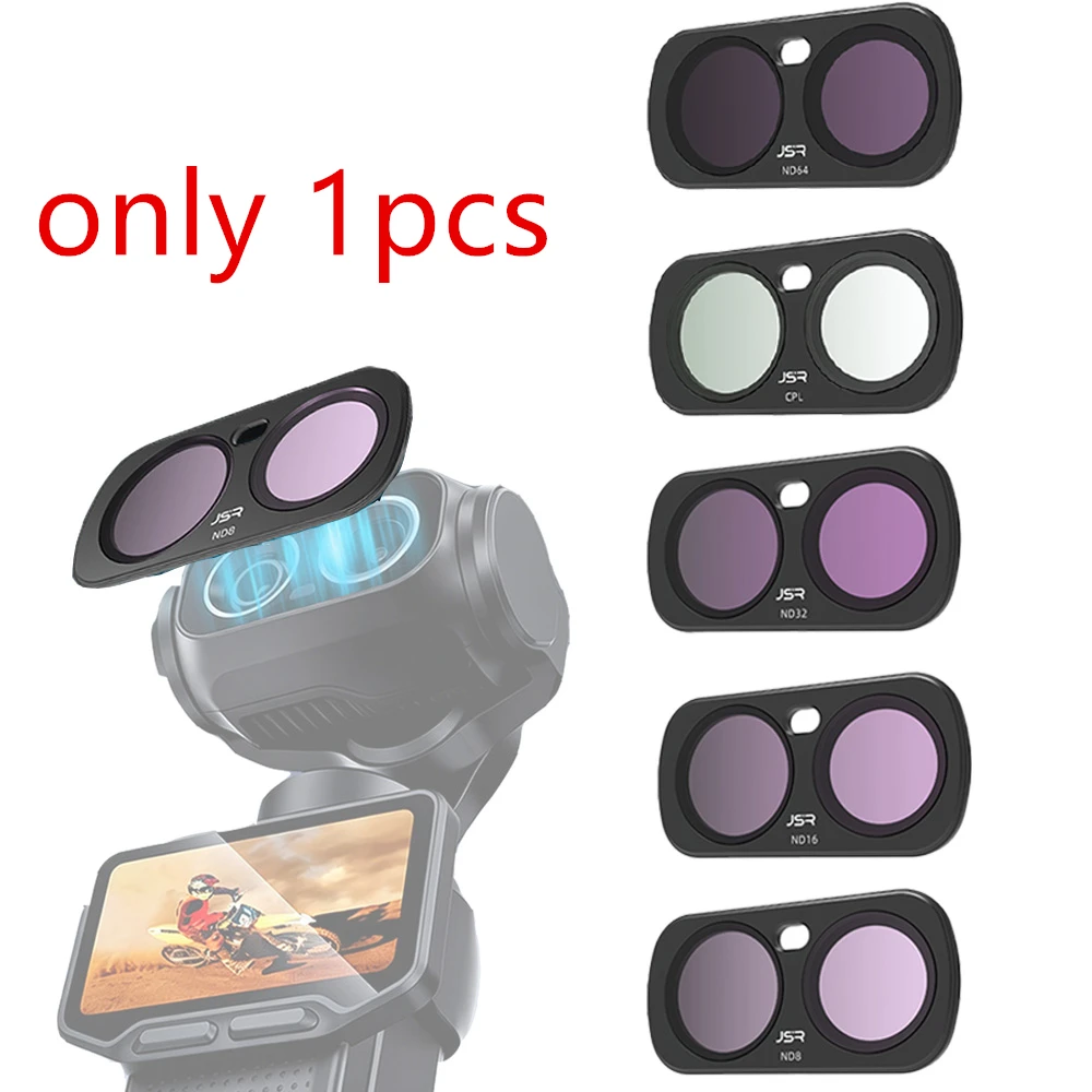 Magnetic UV CPL Star Night ND8 ND16 ND32 ND64 Black Mist Optical Glass Lens Filter for Insta360 Luna Ultra Gimbal Stabilizer