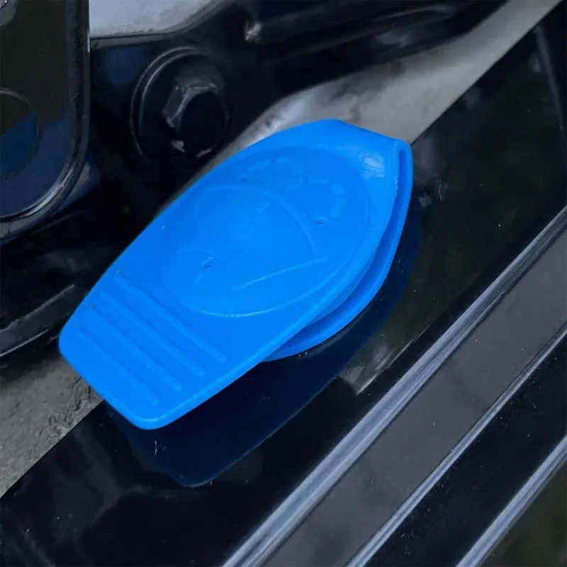 1K0955455 For Vw Beetle Cc Golf Jetta Passat Touareg Audi A4 A6 A8 Q5 Q7\'S New Blue Windshield Washer Fluid Bottle Storage Cap