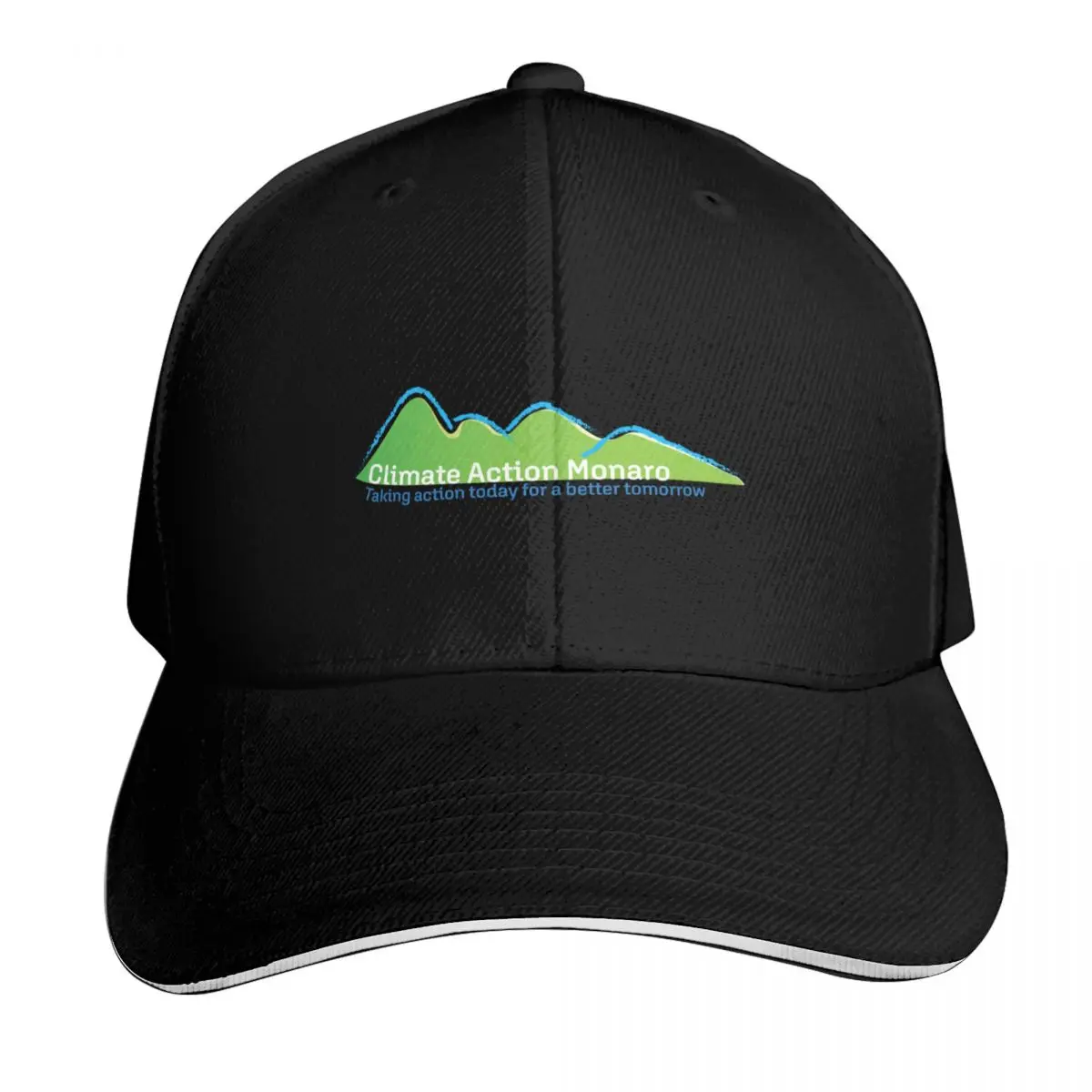 Climate Action Monaro Logo Baseball Cap Lightweight Packable Gift for Him Her Casual Daily Wear