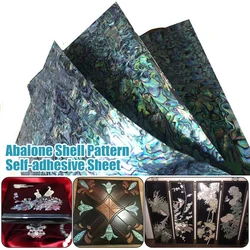 Natural Abalone Shell Mother of Pearl laminate Sheet DIY Home Decor Furniture Floor/Fishing Rod/Manicure/Crafts Coated Materials