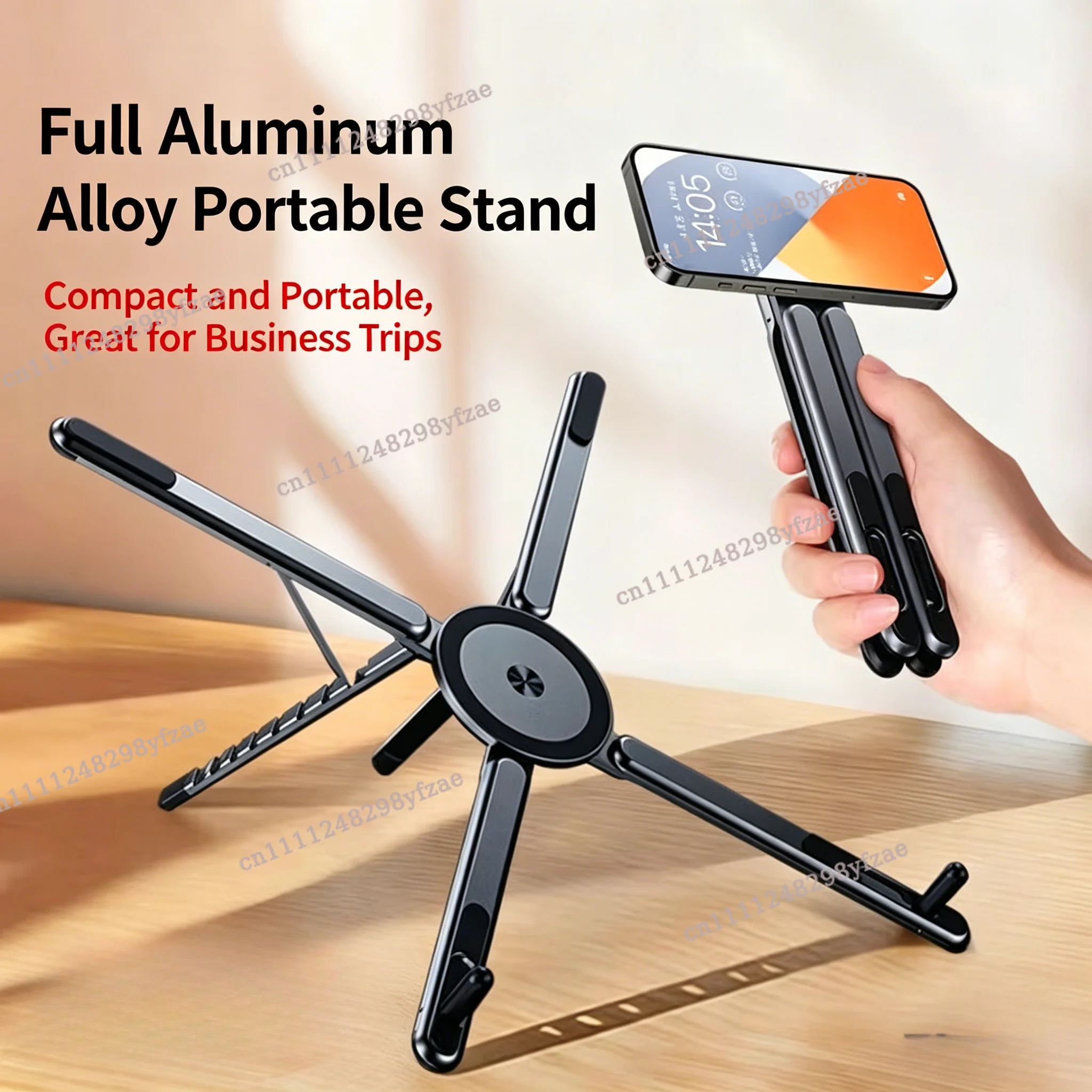 

Aluminum alloy bracket magnetic suction phone convenient multifunctional phone tablet notebook universal