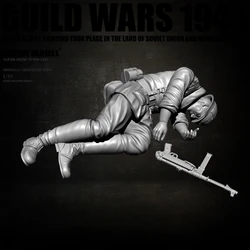 YUFAN MODEL 1/35 Resin Soldier model kits figure colorless and self-assembled YFWW-2181