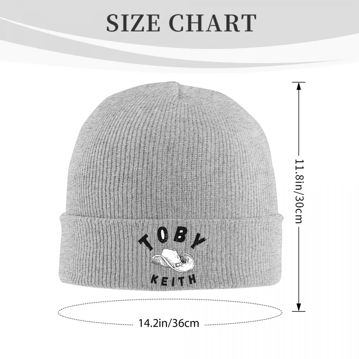 Toby Keith Hat Autumn Winter Beanie Baggy Cap Men Women Acrylic Knitted Hat