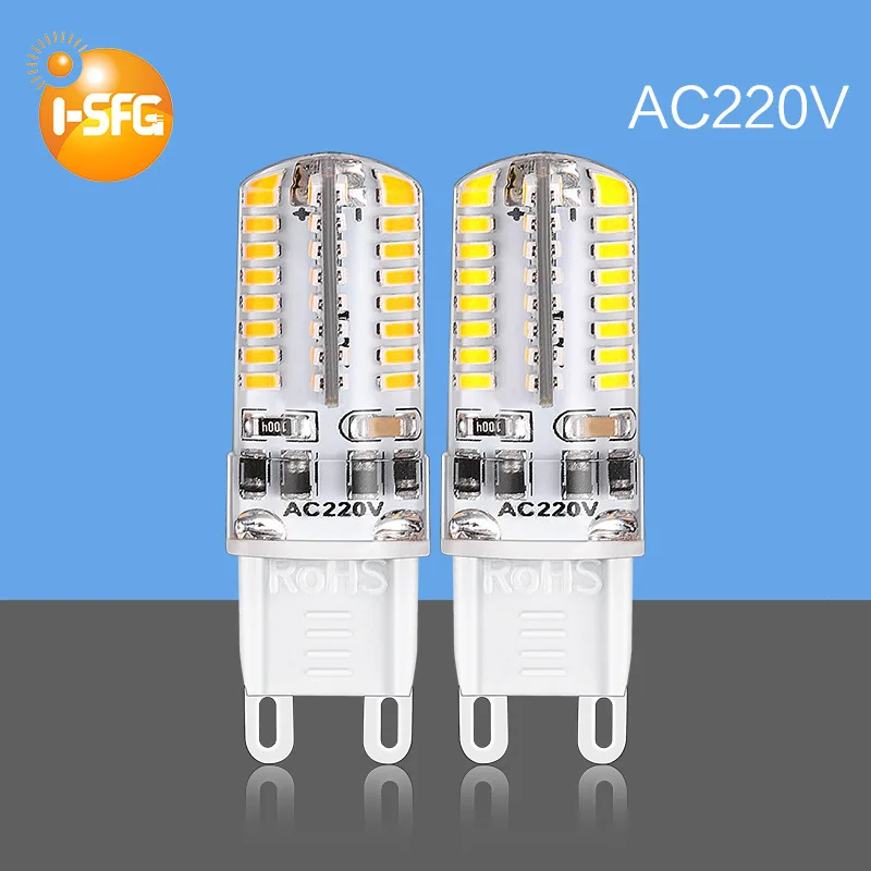 Hot sale New arrival G9 led AC 110-240V 7w /9w 10w LED G9 Light Bulb Lamp 24/48/96 leds SMD 2835 3014 Super brightl light amps