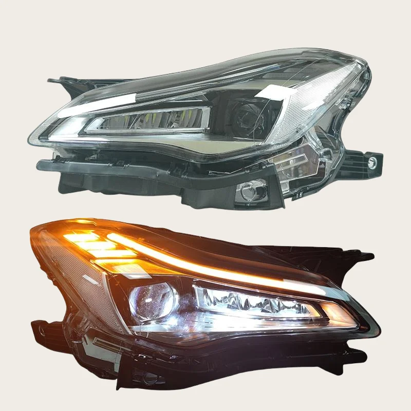 Para maserati quattroporte m156 zegna conjunto de farol luz do carro original led eua oem 670104199 670006569 670001626 670001624