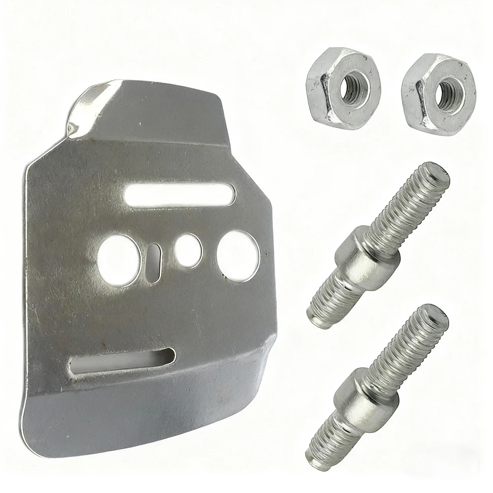 Chainsaw Bar Side Plate Collar Screw Nut Hexagon Kit for MS660 MS650 MS460 MS441 MS440 044 046 Models Replacement Metal Parts