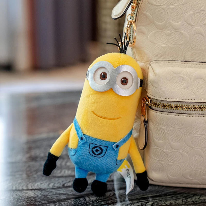 حقير لي أفخم أنيمي التوابع أفخم الدمى الحيوانات المحشوة حقيبة الشنق أفخم سلاسل المفاتيح عيد الميلاد عيد ميلاد التخرج هدايا الأطفال