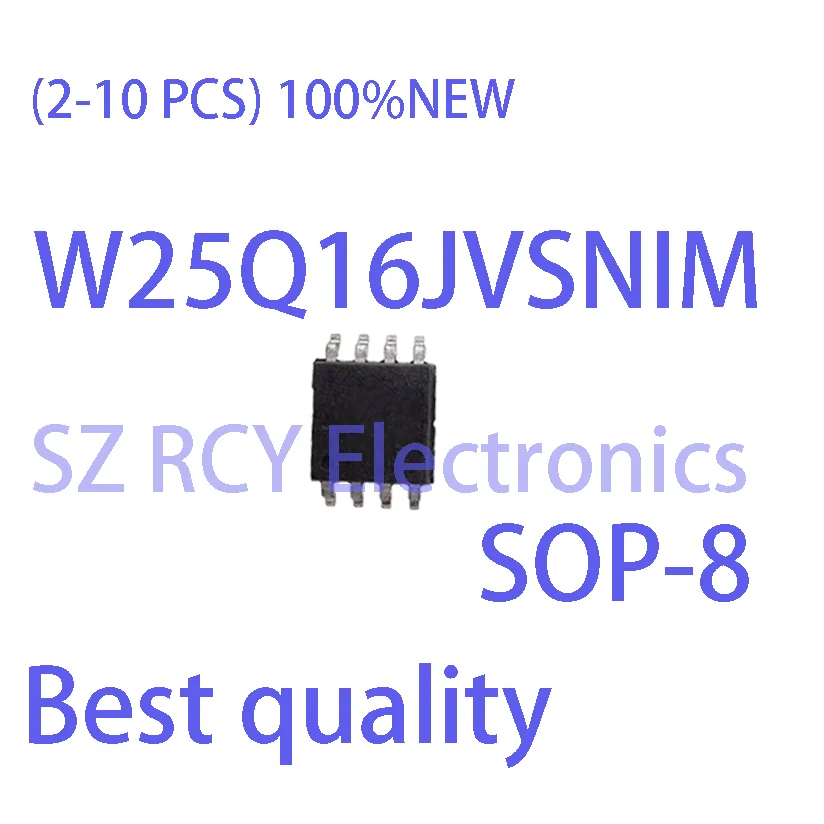 (2-10 PCS)NEW W25Q16JVSNIM W25Q16JVNIM 25Q16JVNIM SOP8