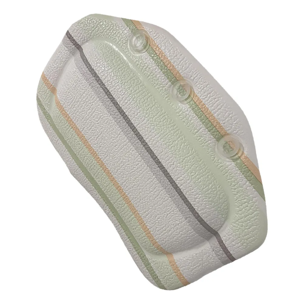 

Bathtub Head Pillow with Extra Strong Suction Cups Easy Clean Removable Cover Stylish Bath Tub Pillow for Relaxation Spa Bath