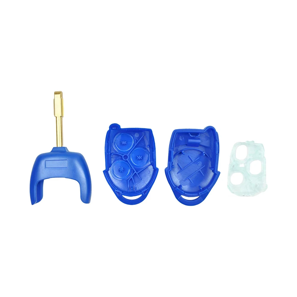 Three-button key Shell for Ford Transit models, Transit Connect remote key shell kit，HU101/FO21 Blade