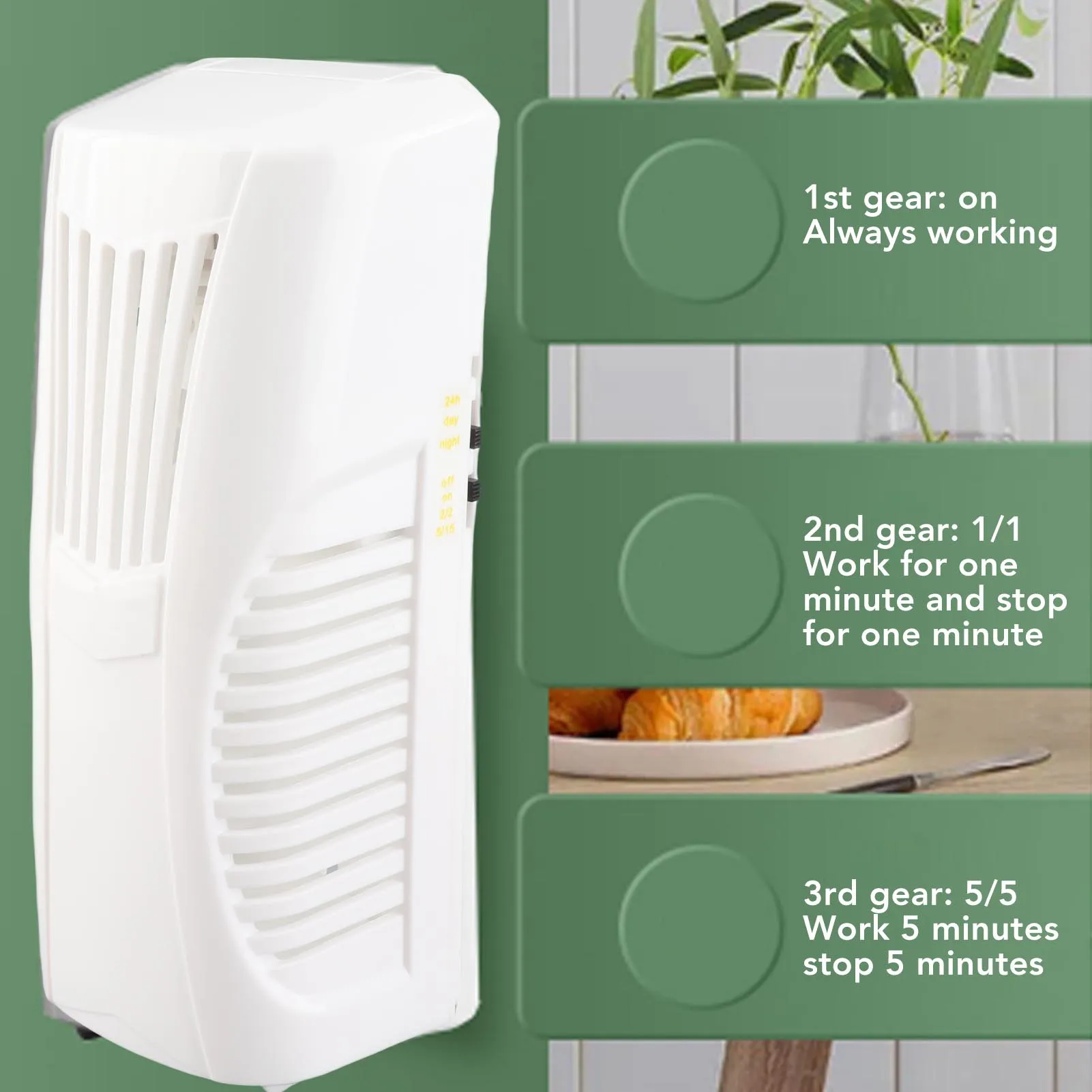 Dispensador automático de ambientador en aerosol, máquina de Aroma de fragancia montada en la pared para el hogar, Hotel, Spa, gimnasio, tienda minorista