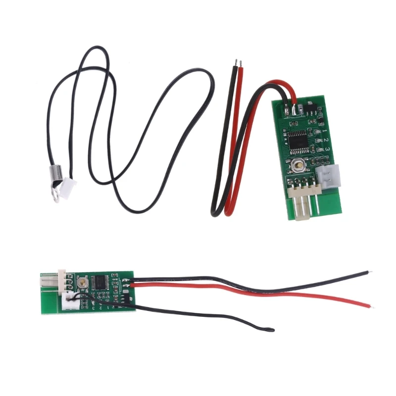 4-wire Computer Fan Speed Controller PWM Speed Regulator Temperature Control Module for Desktop Computer Motherboard Drosphip