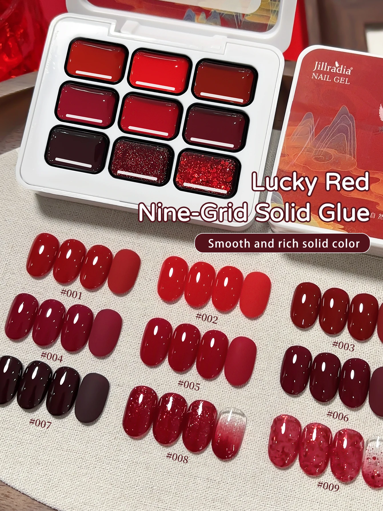 9-Colors Red Color … - image