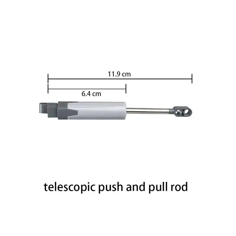 التقنية دفع قضيب الخطي المحرك الديناميكي قضيب تليسكوبي المسمار رافع 40918 61927 61904 MOC بنة دفع وسحب أجزاء