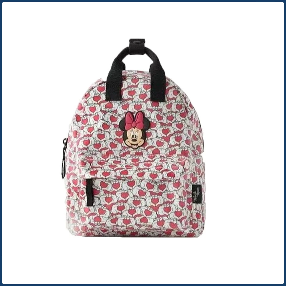 

New Disney Cartoon Fashion Backpack Comfortable Lightweight and Large Capacity Schoolbag Portable Travel Backpack Holiday Gifts