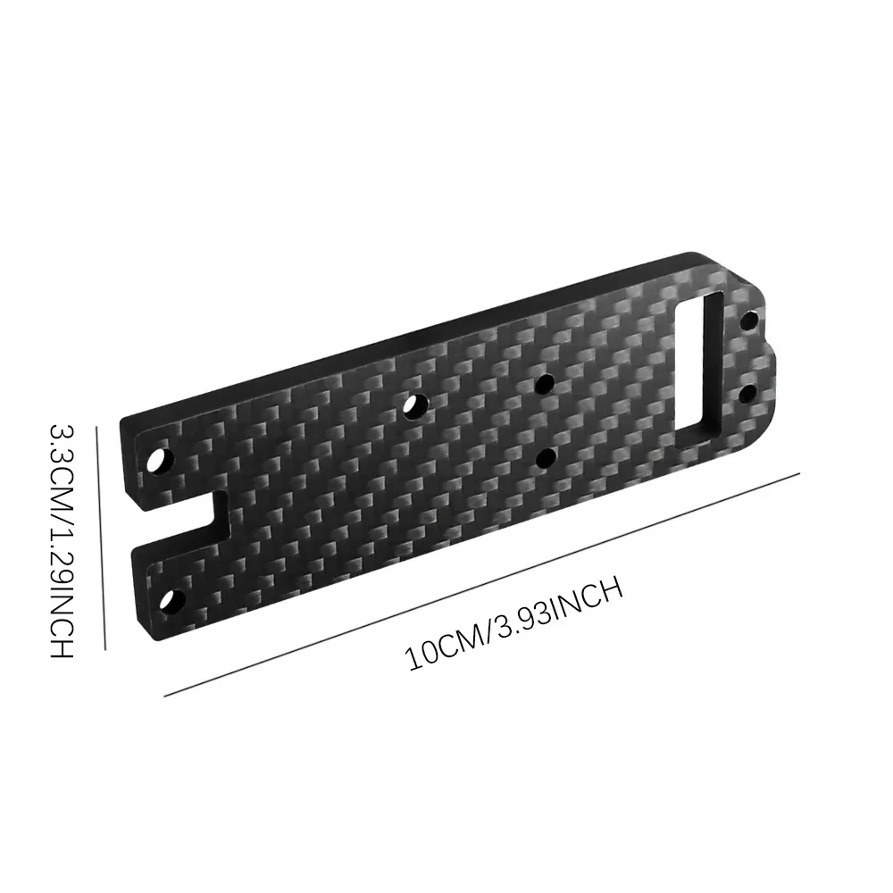 Carbon Fiber Rear Second Floor Board Plate for TEKNO MT410 RC Car Upgrade Parts Accessories