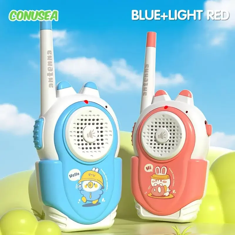 Walkie Talkie Children 2 Pieces Wireless Mobile Phone Cellphone Outdoor Toys Toys for Boys Girls Christmas Gifts