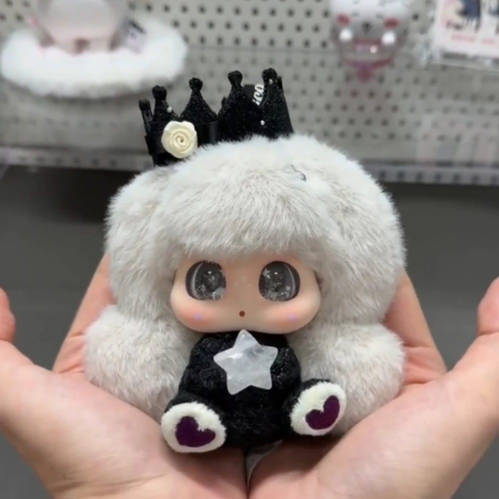 

Micoco&Nono Sweet Crystal Honey Words Crystal Series Cool Toys Bling Box Doll Figurines Backpack Accent Pieces Playful Gifts