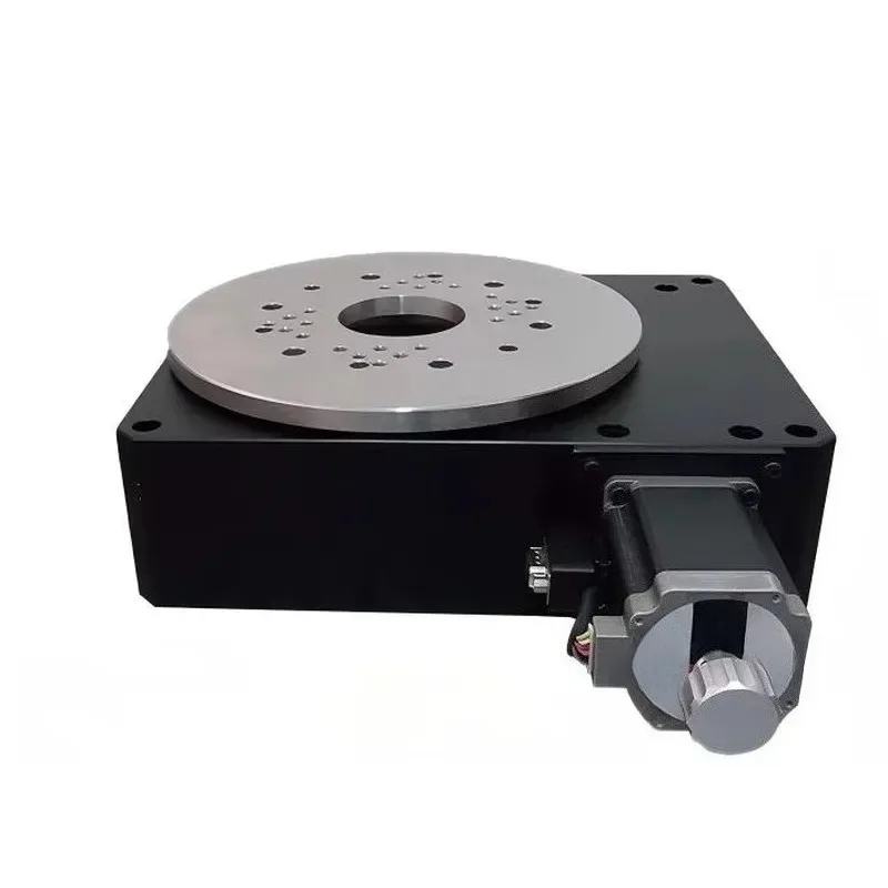 2026 Motorized Rotation Stage Worm Gear Multi Station Indexing Plate 220mm Diameter Load Capacity 180kg