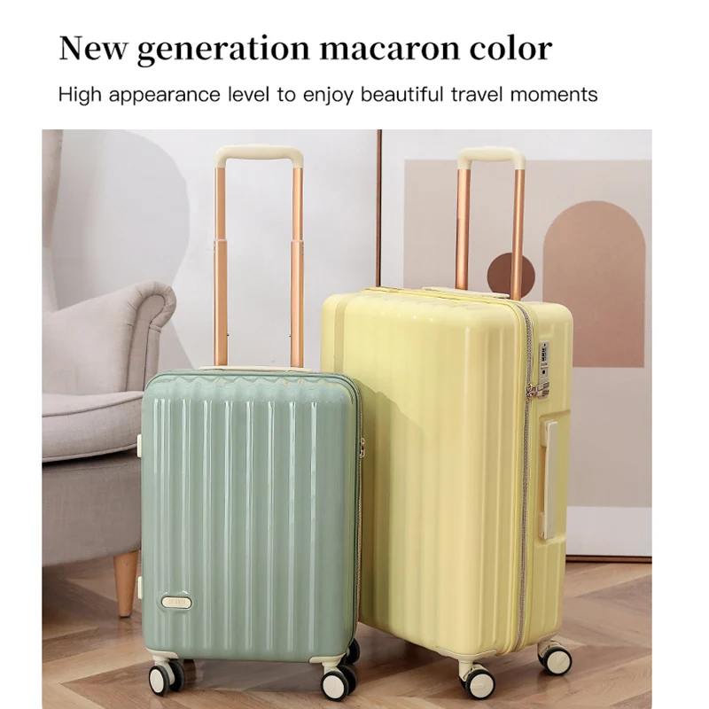 حقيبة عربة SUSHIMU20 بوصة ، حقيبة سفر ، حقيبة صعود ، صندوق كلمة مرور صغير ، محمول ، عجلة عالمية ، حقيبة أمتعة دوارة